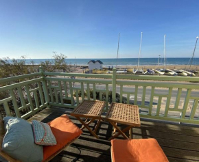 Villa facing beach and sea in Normandy